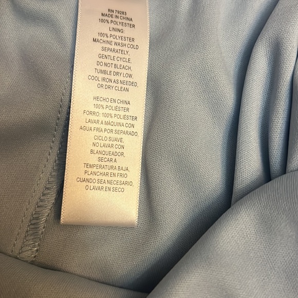 Alex Evenings Plus Size Silky Chiffon Pants - Picture 8 of 10